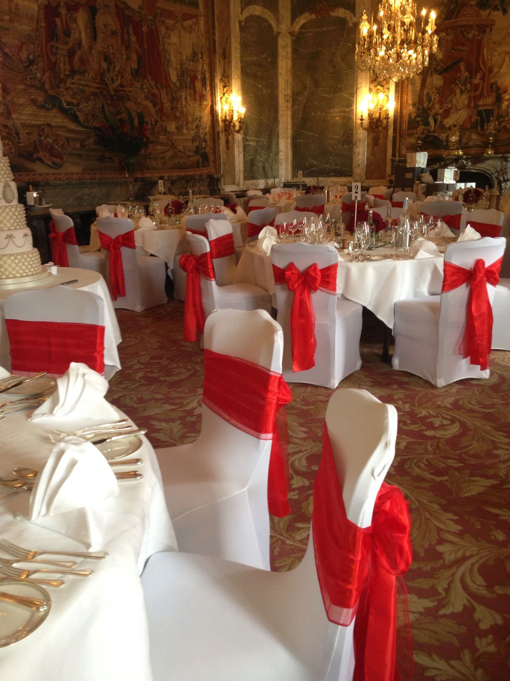 Opulence red sashes